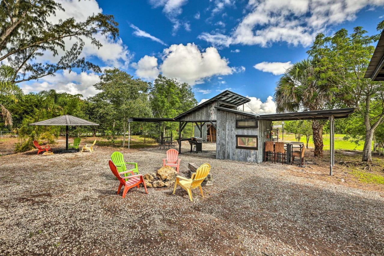 Authentic Clewiston Home With Outdoor Game Room Екстериор снимка