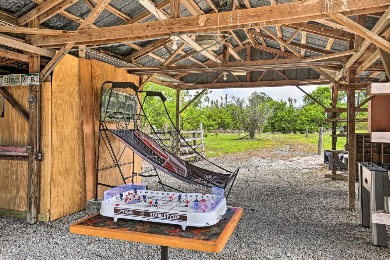 Authentic Clewiston Home With Outdoor Game Room Екстериор снимка